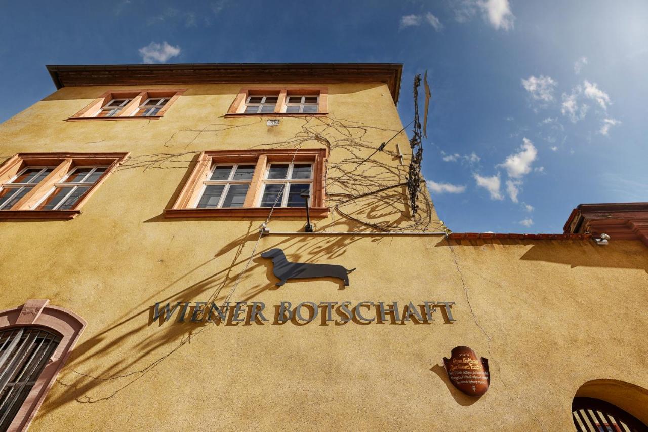 Hotel Wiener Botschaft In Veitshoechheim מראה חיצוני תמונה